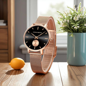 Fashionable Elegant Top Brand Women Watches Original Quartz Movement Stainless Steel Mesh Belt Women Dress Watches